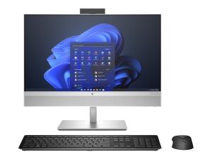 HP EliteOne 840 G9 - Tout-en-un - Core i5 13600 / jusqu'à 5 GHz - vPro - RAM 8 Go - SSD 256 Go - NVMe - UHD Graphics 770 - Gigabit Ethernet, IEEE 802.11ax (Wi-Fi 6E), Bluetooth bi-mode - 802.11a/b/g/n/ac/ax (Wi-Fi 6E), carte sans fil Bluetooth 5.3 - Win 11 Pro - moniteur : LED 23.8" 1920 x 1080 (Full HD) @ 60 Hz - clavier : Français - 7B0Q0EA#ABF - Ordinateurs de bureau