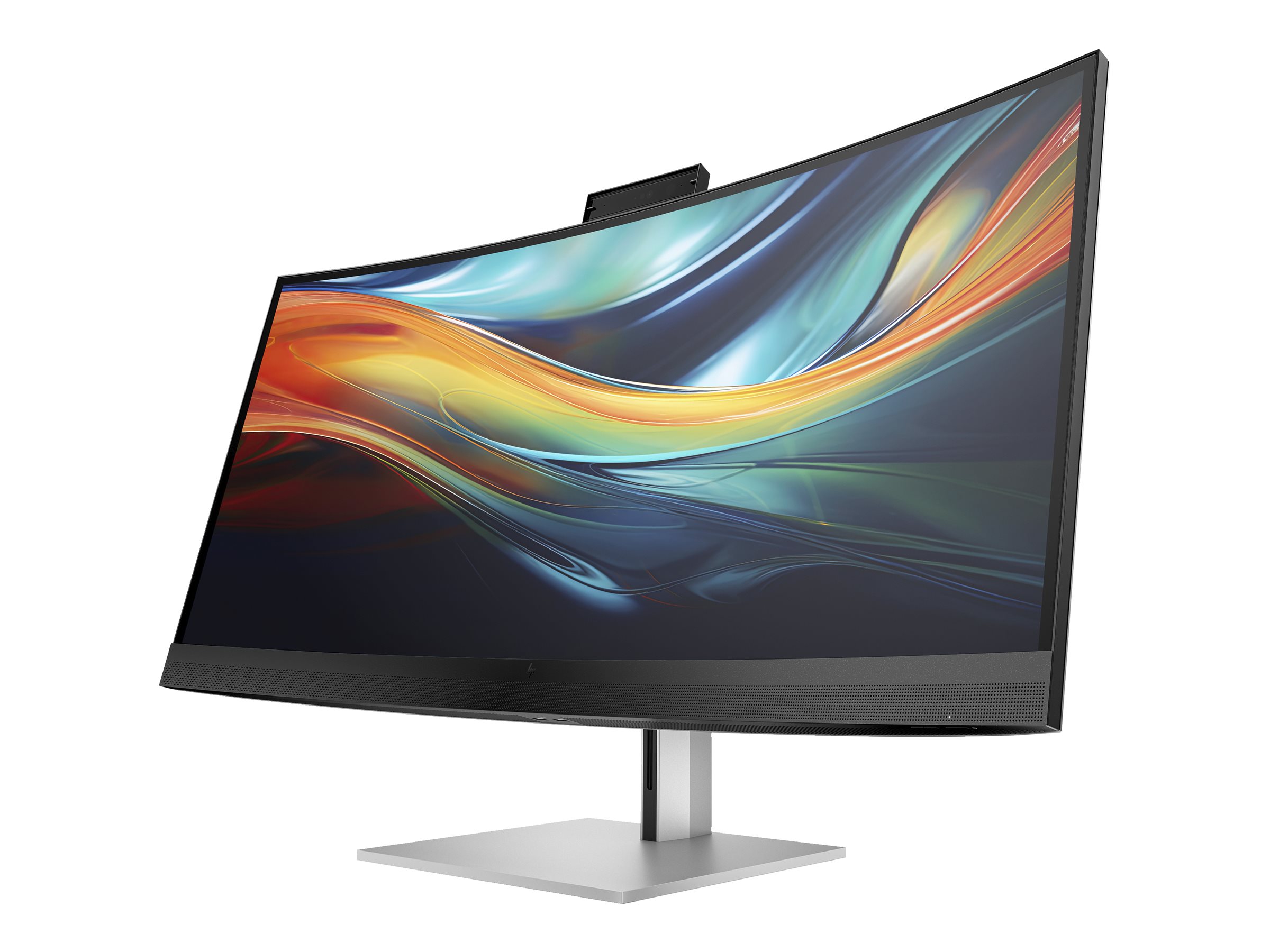 HP 740pm - Series 7 Pro - écran LED - incurvé - 40" (39.7" visualisable) - 5120 x 2160 WUHD @ 60 Hz - IPS - 300 cd/m² - 1000:1 - 5 ms - 2xThunderbolt 3, HDMI, DisplayPort - haut-parleurs - noir, argent - 8Y2R2AA#ABB - Écrans d'ordinateur