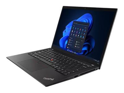 Lenovo ThinkPad T14s Gen 4 21F6 - Conception de charnière à 180 degrés - Intel Core i7 - 1355U / jusqu'à 5 GHz - Evo - Win 11 Pro - Carte graphique Intel Iris Xe - 16 Go RAM - 512 Go SSD TCG Opal Encryption 2, NVMe - 14" IPS 1920 x 1200 - Wi-Fi 6E - noir profond - clavier : Français - avec 1 an de support Premier Lenovo - 21F6003WFR - Ordinateurs portables