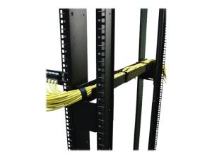 APC - Plateau de gestion de câbles pour rack - latéral - noir - pour NetShelter SX - AR8008BLK - Accessoires pour ordinateur de bureau