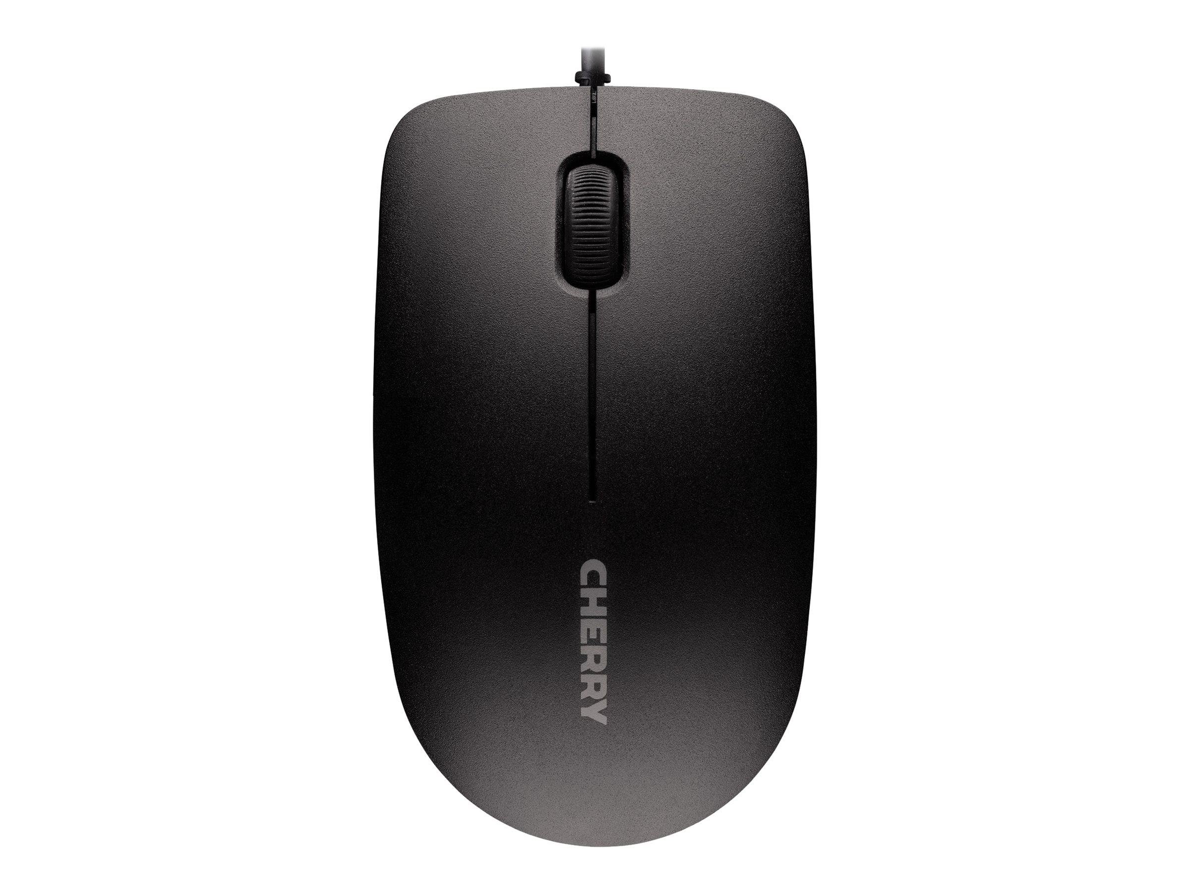 CHERRY MC 1000 - Souris - droitiers et gauchers - optique - 3 boutons - filaire - USB - noir - JM-0800-2 - Souris