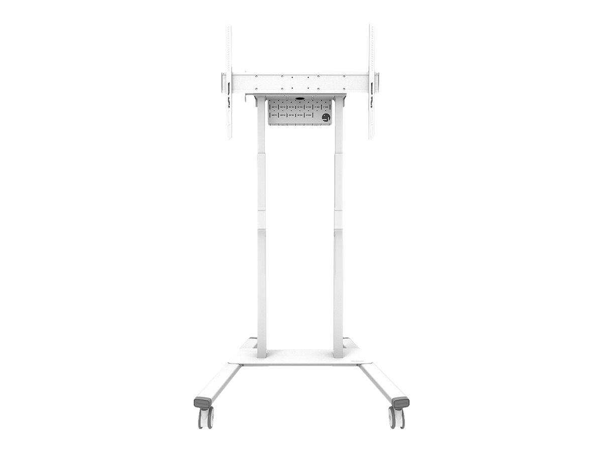 Neomounts FL55-875WH1 - Chariot - pour écran plat - motorisé - verrouillable - acier - blanc - Taille d'écran : 37"-100" - pour Neomounts AV1-875BL - FL55-875WH1 - Montages pour TV et moniteur