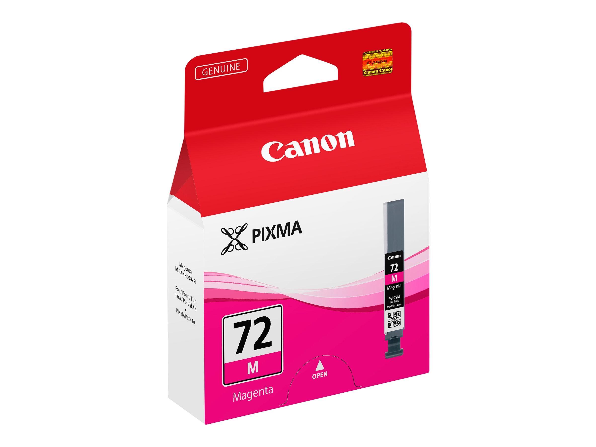 Canon PGI-72M - 14 ml - magenta - original - réservoir d'encre - pour PIXMA PRO-10, PRO-10S; PIXUS PRO-10 - 6405B001 - Réservoirs d'encre