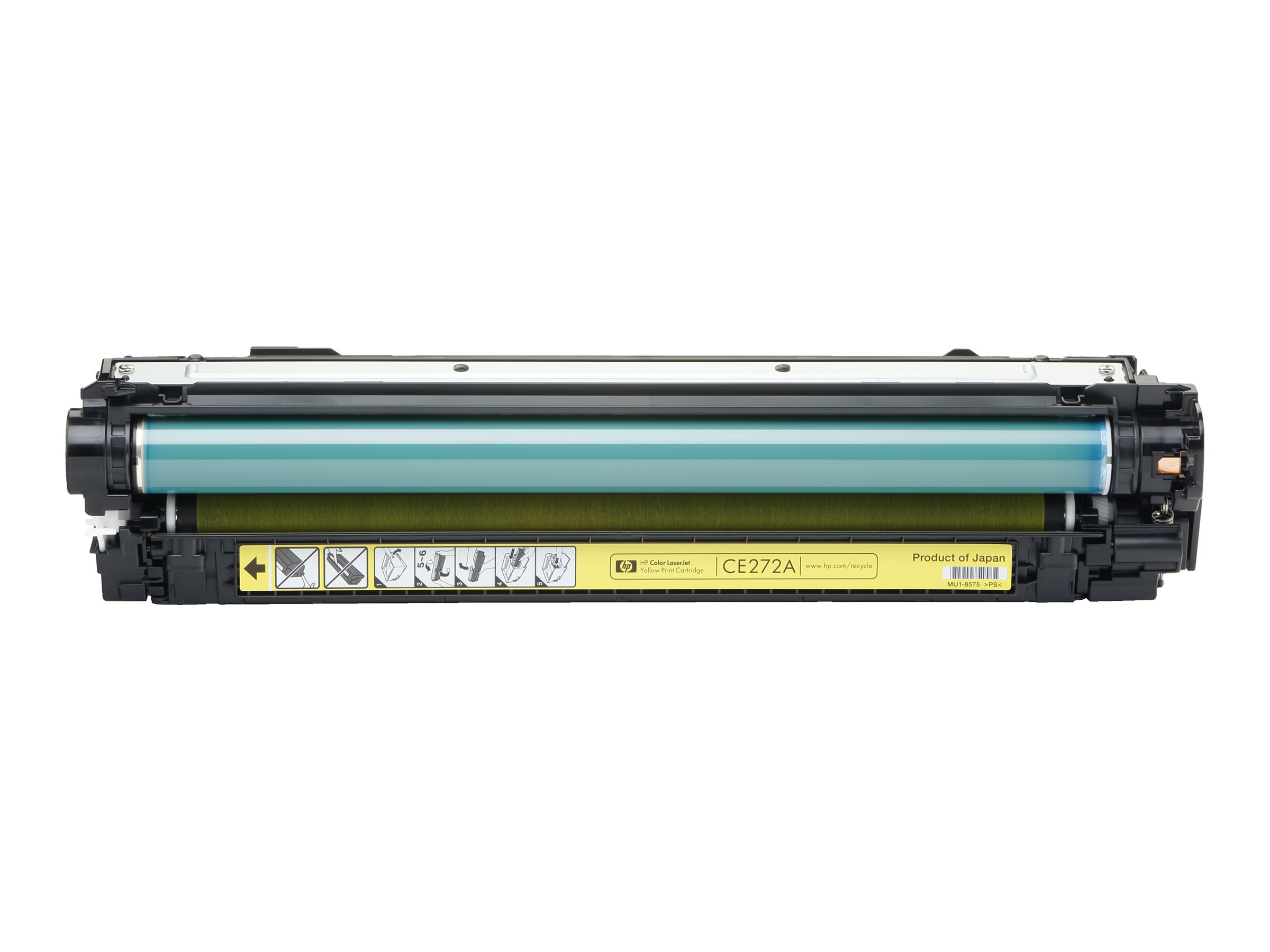 HP 650A - Jaune - original - LaserJet - cartouche de toner (CE272A) - pour Color LaserJet Enterprise CP5520, CP5525, M750 - CE272A - Cartouches de toner