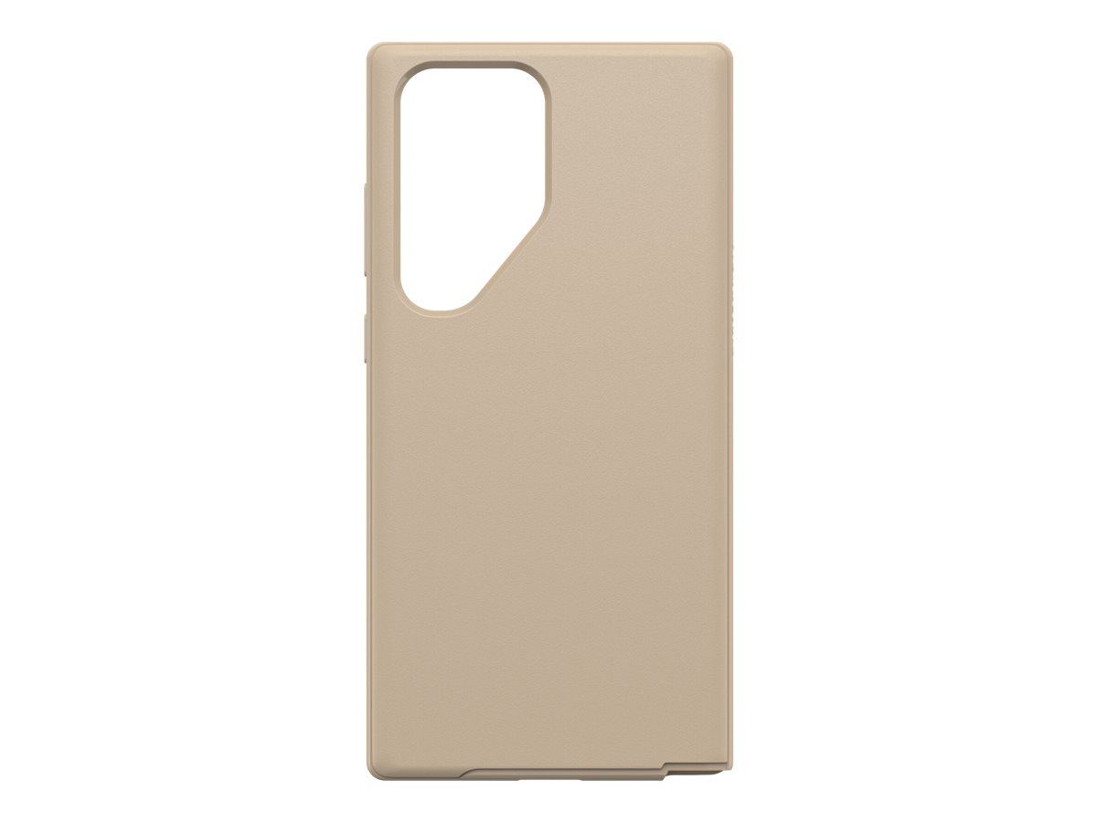 OtterBox Symmetry Series - Coque de protection pour téléphone portable - polycarbonate, caoutchouc synthétique - don't even chai (marron) - pour Samsung Galaxy S23 Ultra - 77-91165 - Coques et étuis pour téléphone portable
