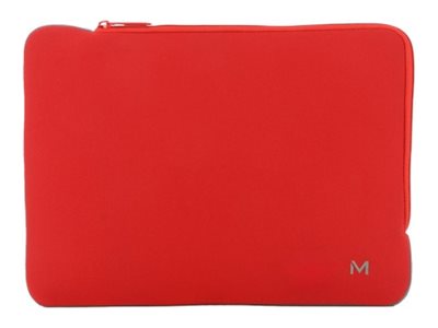 Mobilis Skin - Housse d'ordinateur portable - 12.5" - 14" - gris, rouge - 049019 - Sacoches pour ordinateur portable
