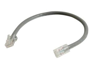 C2G Câble de raccordement réseau Cat5e non amorcé non blindé (UTP) - Cordon de raccordement - RJ-45 (M) pour RJ-45 (M) - 5 m - UTP - CAT 5e - bloqué, uniboot - gris - 83005 - Câbles à paire torsadée