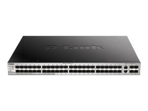 D-Link DGS 3130-54S - Commutateur - L3 Lite - Géré - 48 x SFP + 2 x 10 Gigabit Ethernet + 4 x 10 Gigabit SFP+ - DGS-3130-54S/E - Concentrateurs et commutateurs gigabit