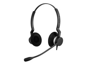 Jabra BIZ 2300 QD Siemens Duo - Micro-casque - sur-oreille - filaire - 2309-825-109 - Écouteurs