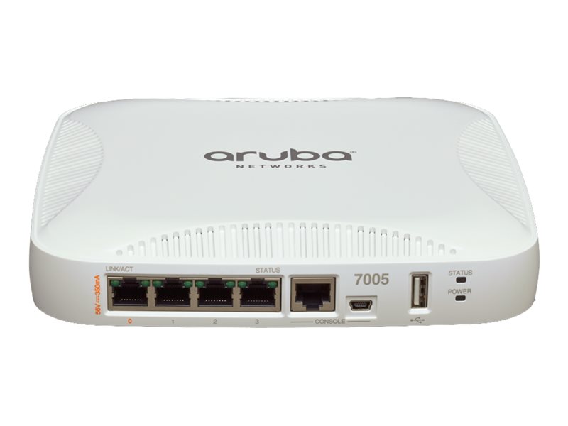 HPE Aruba 7005 (RW) Controller - Périphérique d'administration réseau - 1GbE - Tension CC - JW633A - Traffic Balancers & Optimizers