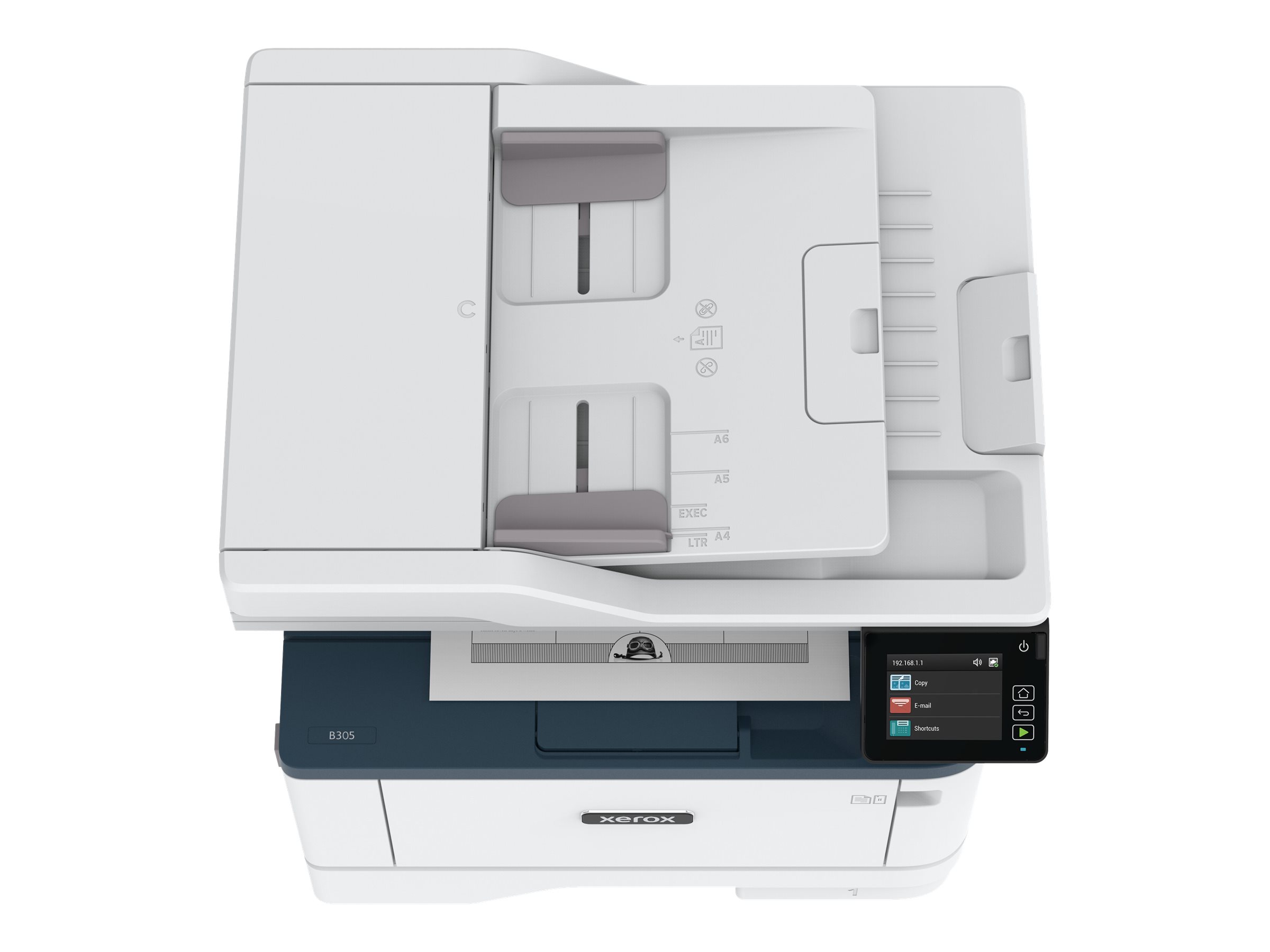 Xerox B305V_DNI - Imprimante multifonctions - Noir et blanc - laser - Legal (216 x 356 mm) (original) - A4/Legal (support) - jusqu'à 38 ppm (copie) - jusqu'à 38 ppm (impression) - 350 feuilles - USB 2.0, LAN, Wi-Fi(n) - B305V_DNI - Imprimantes multifonctions
