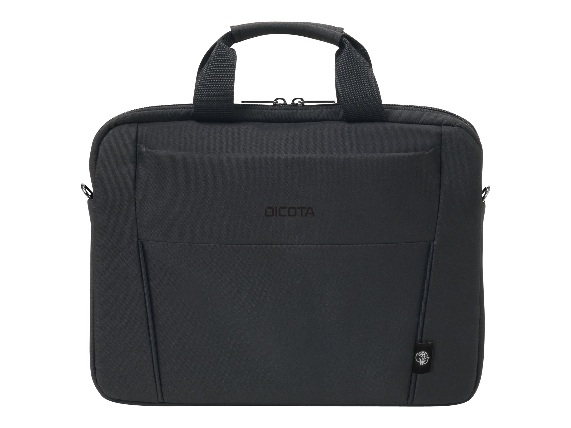 DICOTA Eco Slim Case BASE - Sacoche pour ordinateur portable - 13" - 14.1" - noir - D31304-RPET - Sacoches pour ordinateur portable