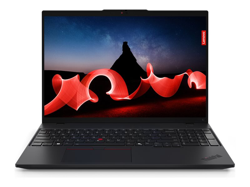 Lenovo ThinkPad L16 Gen 1 21L3 - Conception de charnière à 180 degrés - Intel Core Ultra 5 - 125U / jusqu'à 4.3 GHz - Win 11 Pro - Intel Graphics - 16 Go RAM - 512 Go SSD TCG Opal Encryption 2, NVMe - 16" IPS 1920 x 1200 - Gigabit Ethernet - Wi-Fi 6E, Bluetooth - noir - clavier : Français - avec 1 an de support Premier Lenovo - 21L3002KFR - Ordinateurs portables