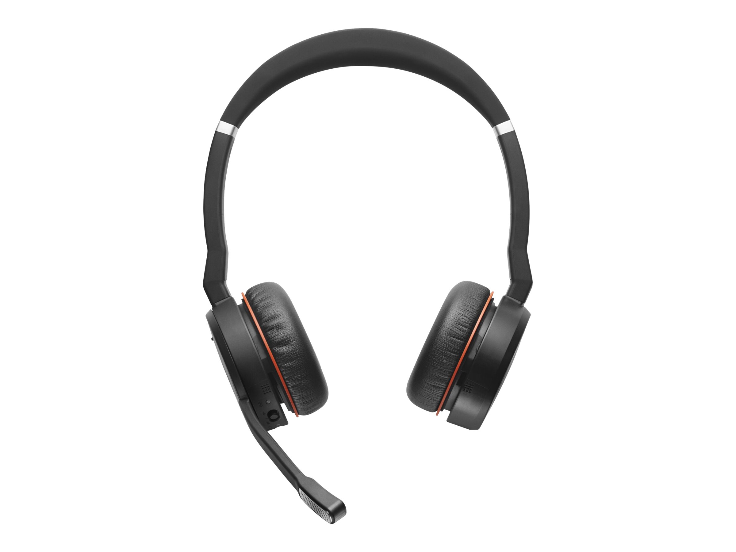 Jabra Evolve 75 SE UC Stereo - Micro-casque - sur-oreille - Bluetooth - sans fil - Suppresseur de bruit actif - USB - certifié Zoom - pour LINK 380a MS - 7599-848-109 - Écouteurs