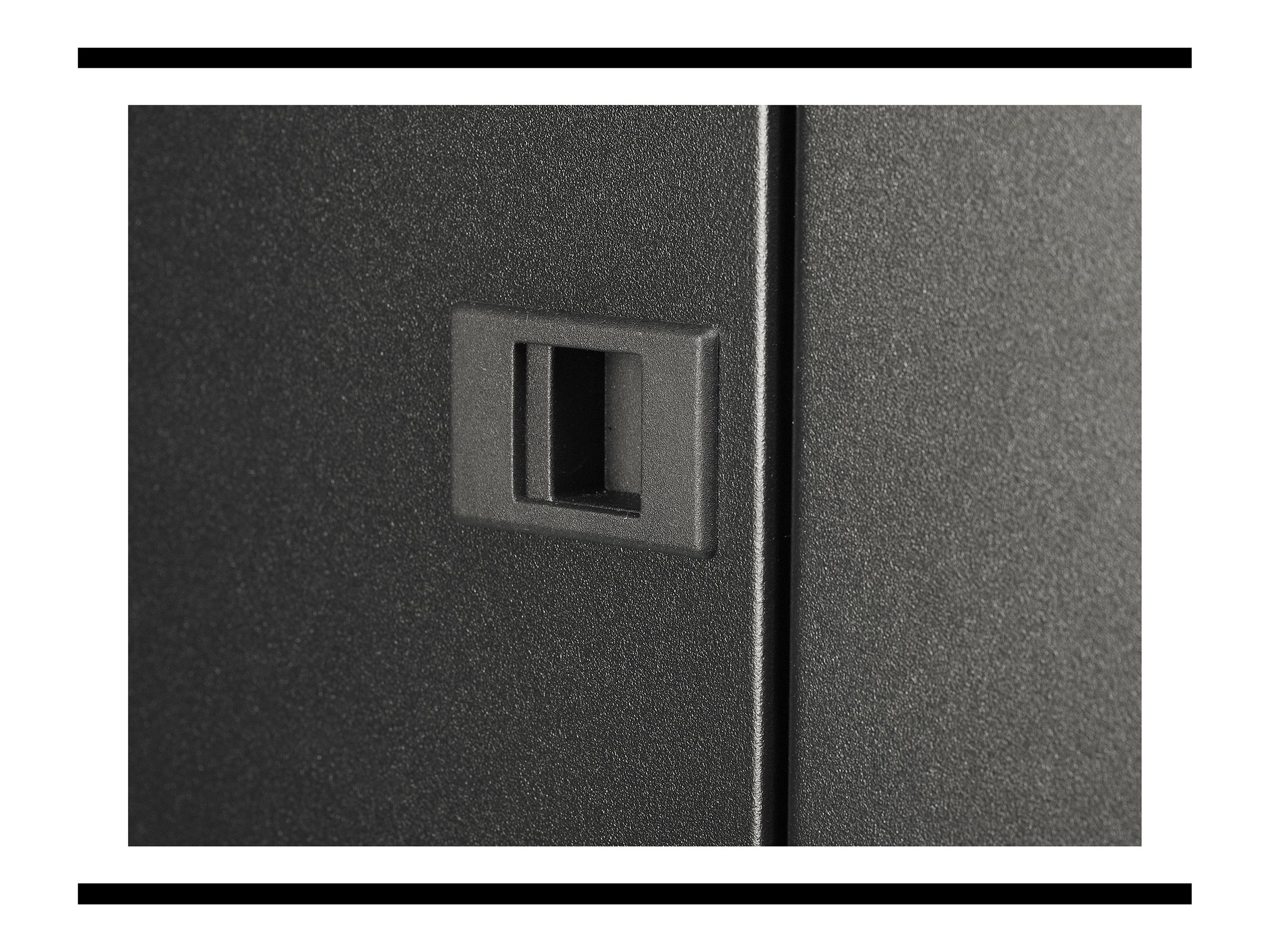 APC NetShelter SV - Rack armoire - noir - 42U - 19" - AR2400 - Accessoires pour serveur