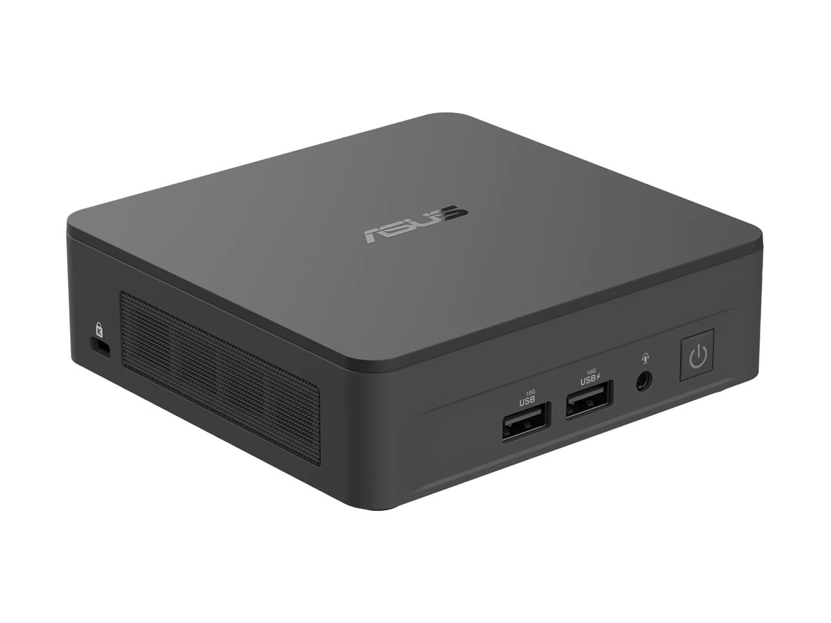 ASUS NUC 12 Pro Slim Kit RNUC12WSKI500000I - Barebone - mini PC 1 x Core i5 1240P / jusqu'à 4.4 GHz - RAM 0 Go - Carte graphique Intel Iris Xe - Gigabit Ethernet, 2.5 Gigabit Ethernet, Bluetooth 5.2, IEEE 802.11ax (Wi-Fi 6E) - noir - 90AR00D1-M00040 - Mini-systèmes