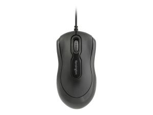 Kensington Mouse-in-a-Box USB - Souris - droitiers et gauchers - optique - 3 boutons - filaire - USB - noir - Pour la vente au détail - K72356EU - Souris