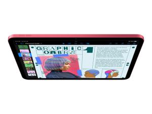 Apple 10.9-inch iPad Wi-Fi + Cellular - 10ème génération - tablette - 256 Go - 10.9" IPS (2360 x 1640) - 3G, 4G, 5G - LTE - rose - MQ6W3NF/A - Tablettes et appareils portables