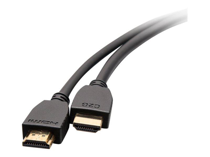 C2G 10ft (3m) Ultra High Speed HDMI® Cable with Ethernet - 8K 60Hz - Ultra High Speed - câble HDMI avec Ethernet - HDMI mâle pour HDMI mâle - 3 m - noir - support 8K60Hz (7680 x 4320) - C2G10412 - Accessoires pour systèmes audio domestiques