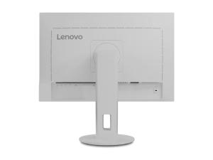 Lenovo C24d-20 - Écran LED - 24" - 1920 x 1200 WUXGA @ 60 Hz - IPS - 300 cd/m² - 1000:1 - 5 ms - HDMI, DVI, DisplayPort, VGA - haut-parleurs - blanc grisé - 63FENAT2EU - Écrans d'ordinateur