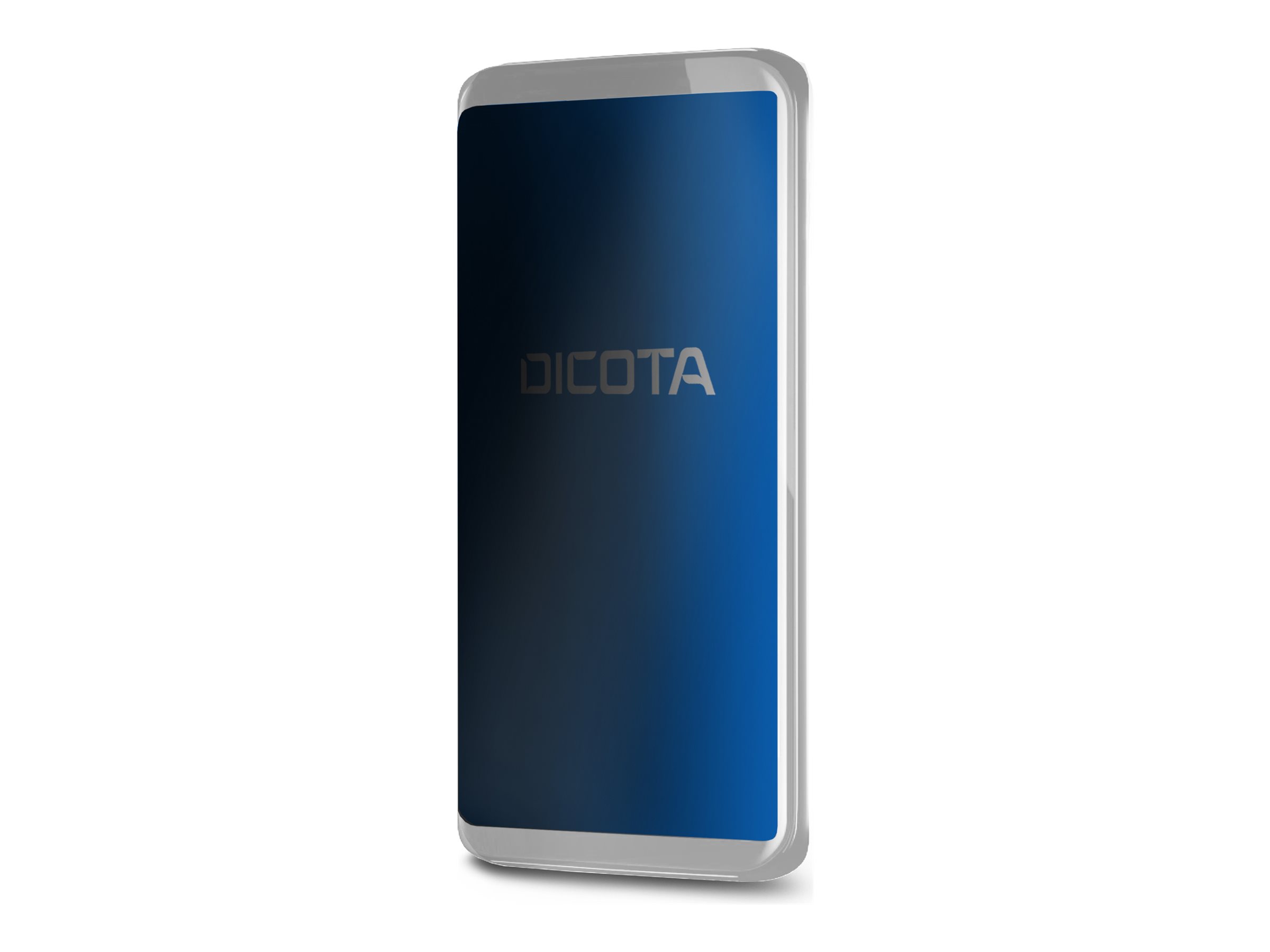 DICOTA - Filtre de confidentialité pour écran pour téléphone portable - à double sens - adhésif - noir - pour Apple iPhone 15 Pro - D70745 - Accessoires pour téléphone portable