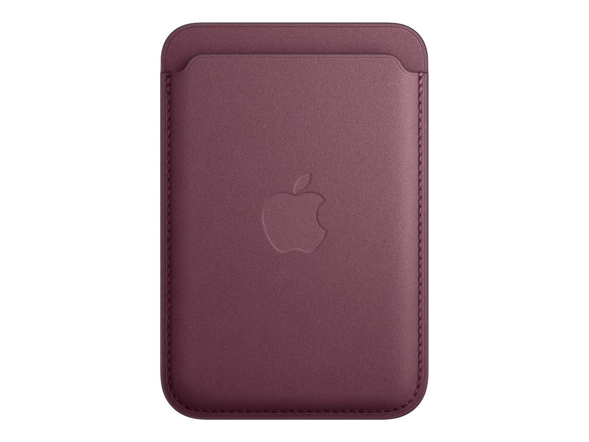 Apple - Portefeuille pour téléphone portable / carte de crédit - compatibilité avec MagSafe - microvolume, tissu fin - mûre blanche - pour iPhone 12, 13, 14, 15 - MT253ZM/A - Coques et étuis pour téléphone portable