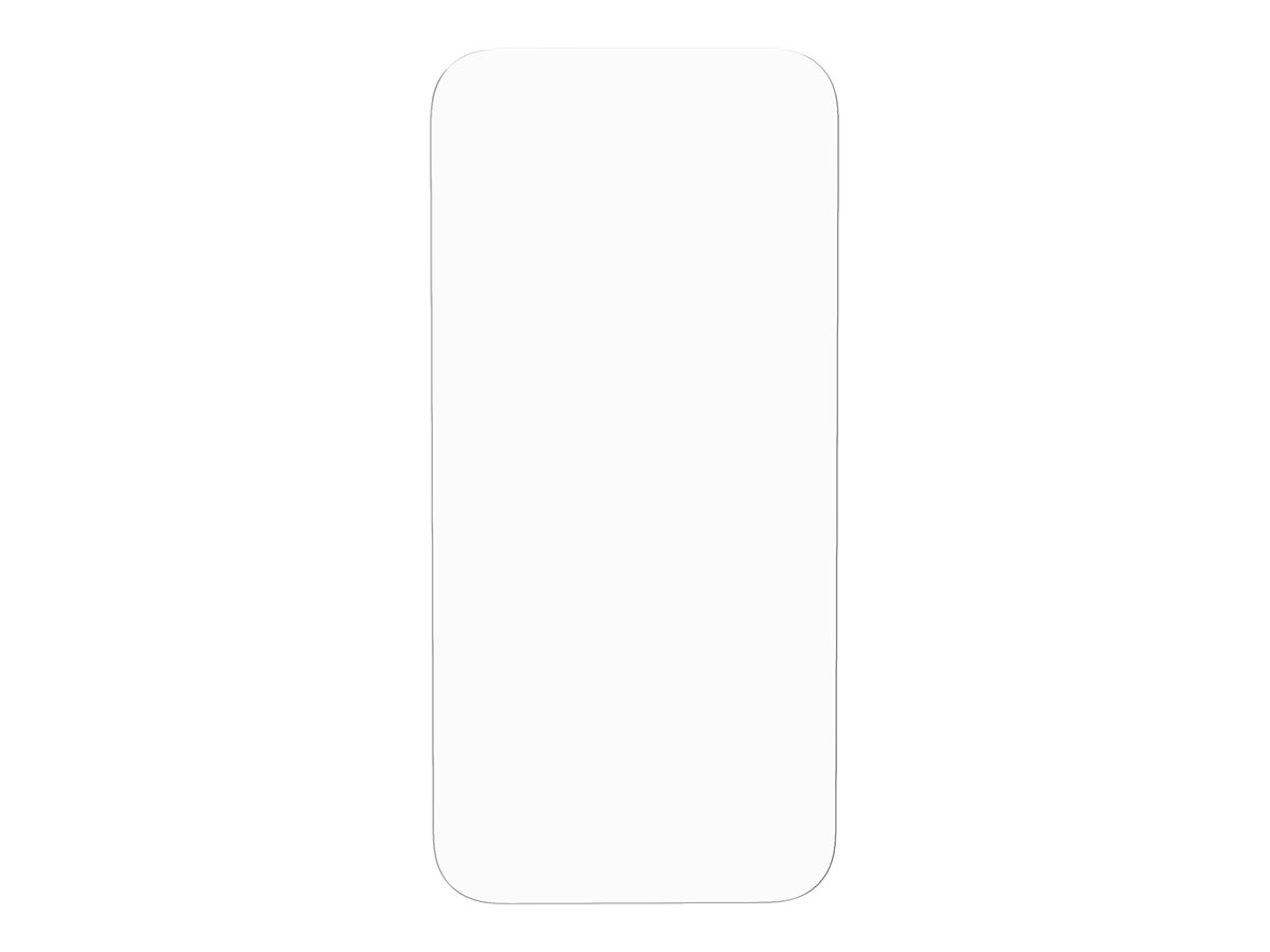 OtterBox - Protection d'écran pour téléphone portable - pour machine à cribler - verre - clair - pour Apple iPhone 15 - 77-93938 - Accessoires pour téléphone portable