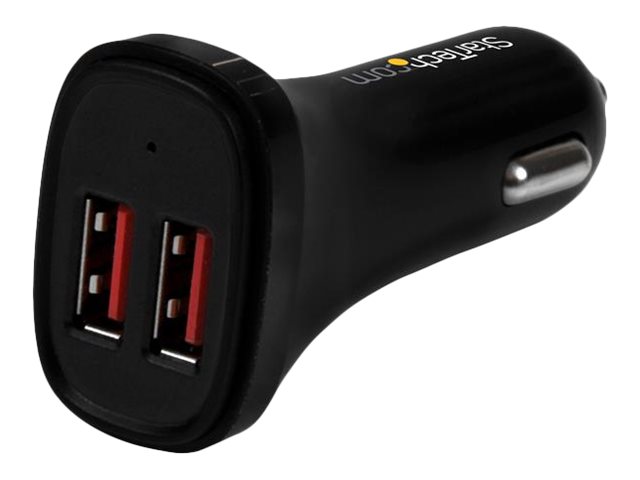 Chargeur Allume Cigare 2 Port USB - Noir : Rechargez vos appareils