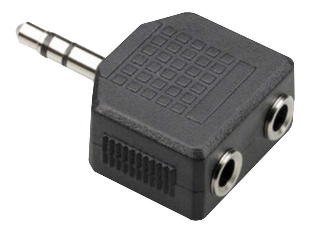 Uniformatic - Répartiteur audio - mini-phone stereo 3.5 mm mâle pour mini-phone stereo 3.5 mm femelle - 43035 - Câbles audio