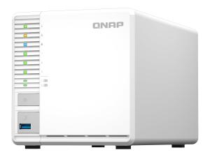 QNAP TS-364 - Serveur NAS - 3 Baies - RAID 5 - RAM 4 Go - 2.5 Gigabit Ethernet - iSCSI support - TS-364-4G - NAS