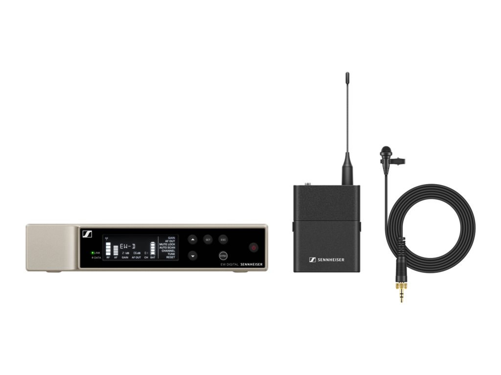 Sennheiser Evolution Wireless Digital EW-D ME2 SET (U1/5) - Lavalier Set système de microphone - prise jack de 3,5 mm - 508706 - Microphones