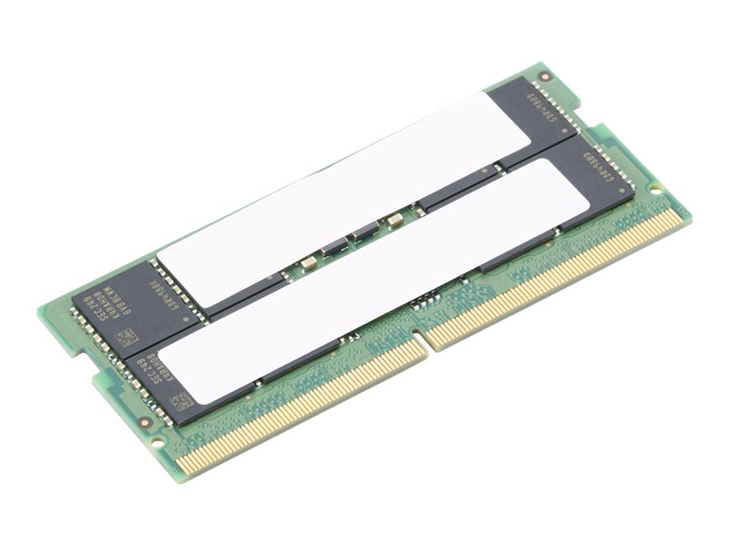 Lenovo - DDR5 - module - 16 Go - SO DIMM 262 broches - 5600 MHz - Campus - vert - pour ThinkBook 16p G4 IRH; ThinkPad P16 Gen 2; P16s Gen 2; T14 Gen 4; T16 Gen 2 - 4X71M23186 - DDR5
