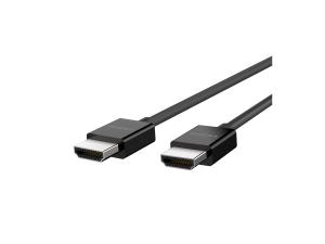 Belkin BOOST CHARGE - Ultra High Speed - câble HDMI - HDMI mâle pour HDMI mâle - 2 m - noir - support 8K - pour P/N: AVC006BTSGY, F4U098BT, F4U110BT, INC003TTBK, INC004BTSGY - AV10175BT2MBKV2 - Câbles HDMI