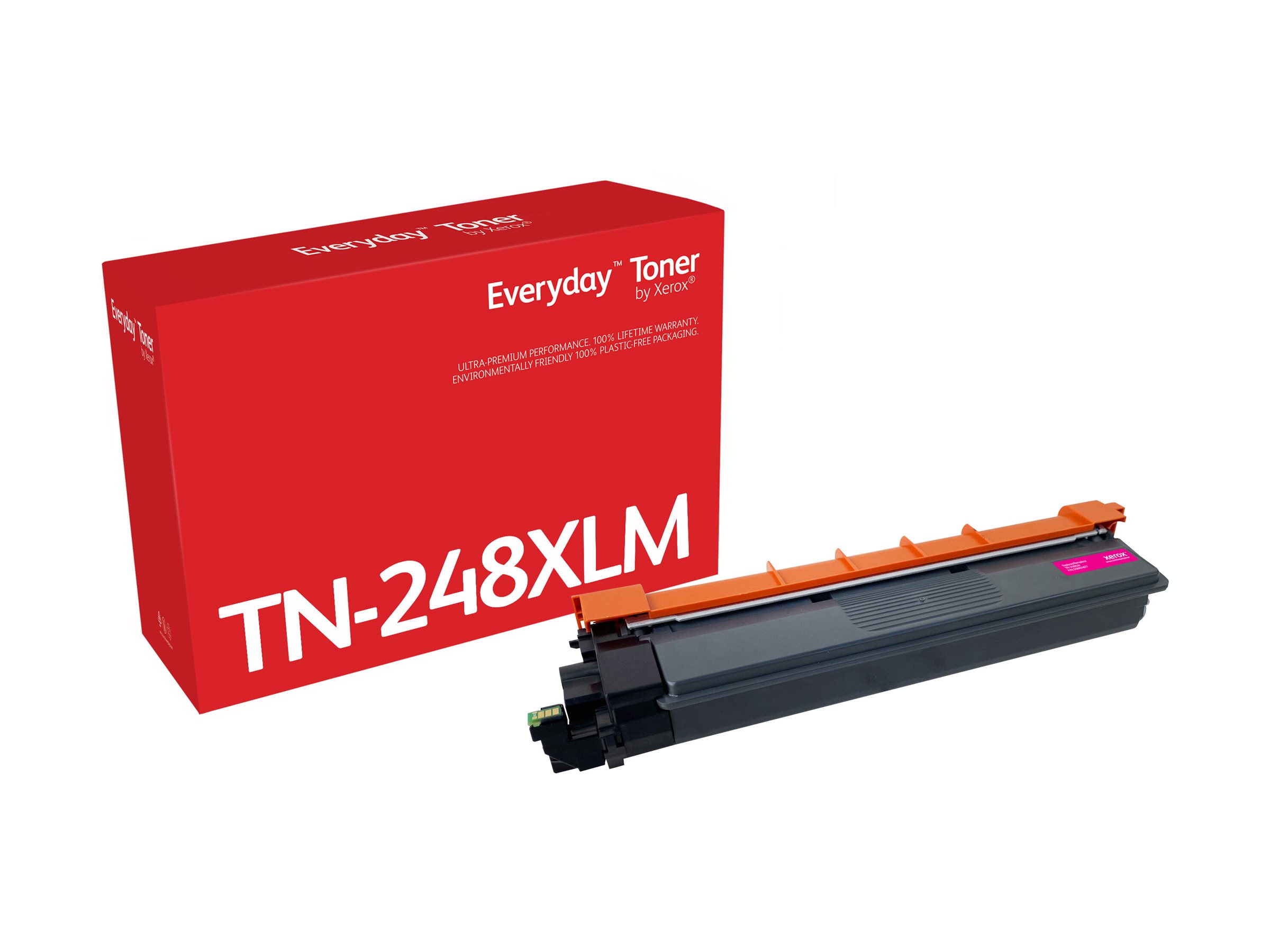 Xerox - À rendement élevé - magenta - compatible - boîte - cartouche de toner (alternative pour : Brother TN-248XLM) - programme de retours Green World Alliance - pour Brother DCP-L3520, L3560, HL-L3220, L3240, L8230, L8240, MFC-L3740, L3760, L8340, L8390 - 006R04877 - Cartouches de toner