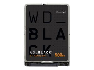 WD Black WD5000LPSX - Disque dur - 500 Go - interne - 2.5" - SATA 6Gb/s - 7200 tours/min - mémoire tampon : 64 Mo - WD5000LPSX - Disques durs internes