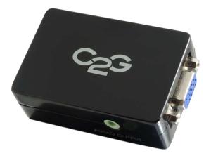 C2G Pro HDMI to VGA Converter - Convertisseur vidéo - HDMI - VGA - noir - 82400 - Convertisseurs vidéo