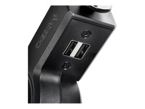 CHERRY MA 6.0 UNI USB - Bras articulé pour microphone - universel - noir - JA-0850 - Accessoires pour écouteurs