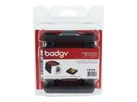 Badgy - YMCKO - cassette à ruban d'impression - pour Badgy 100, 200; Evolis Primacy 2 Simplex Expert - CBGR0100C - Rubans d'imprimante