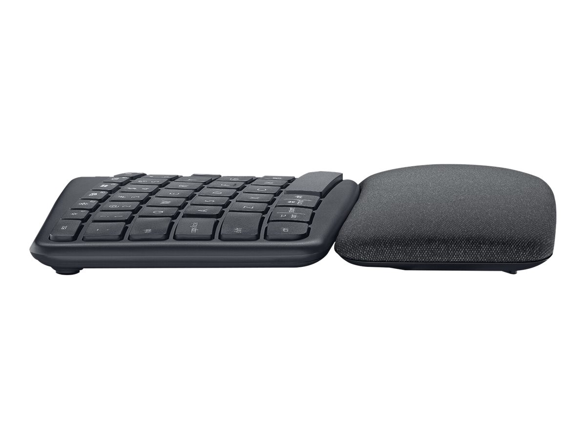 Logitech ERGO K860 Split Keyboard for Business - Clavier - sans fil - Bluetooth LE - QWERTY - Italien - graphite - 920-010349 - Claviers