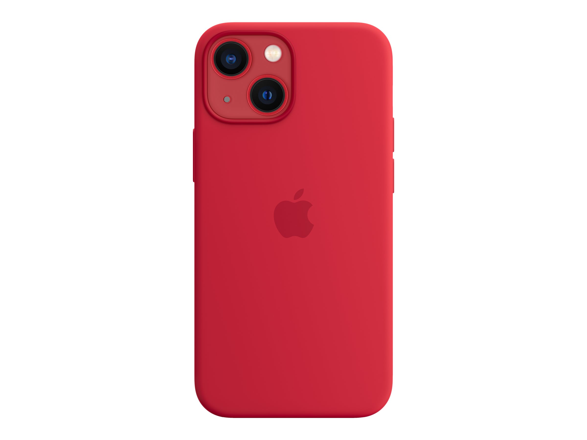 Apple - (PRODUCT) RED - coque de protection pour téléphone portable - avec MagSafe - silicone - rouge - pour iPhone 13 mini - MM233ZM/A - Coques et étuis pour téléphone portable