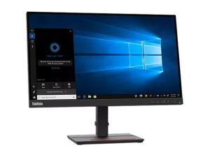 Lenovo ThinkVision T24m-20 - Écran LED - 24" (23.8" visualisable) - 1920 x 1080 Full HD (1080p) - IPS - 250 cd/m² - 1000:1 - 4 ms - HDMI, DisplayPort, USB-C - noir corbeau - pour ThinkCentre neo 70t 11YU - 62CDGAR6EU - Écrans d'ordinateur