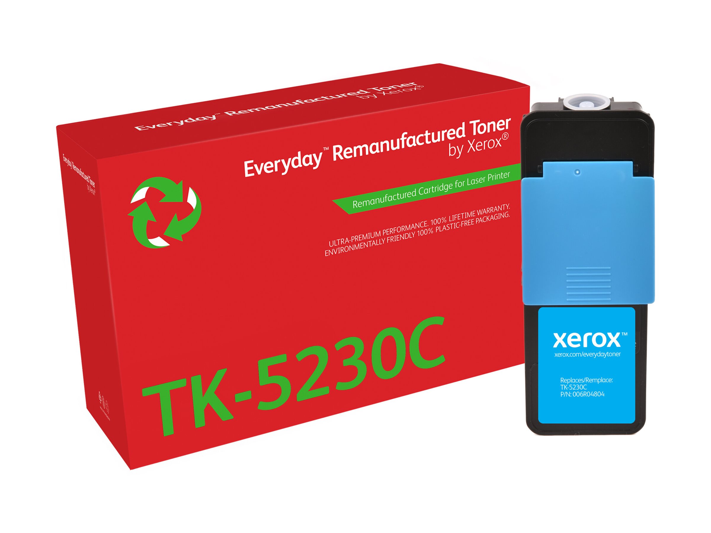 Everyday - Cyan - compatible - boîte - remanufacturé - cartouche de toner (alternative pour : Kyocera TK-5230C) - programme de retours Green World Alliance - 006R04804 - Autres cartouches de toner