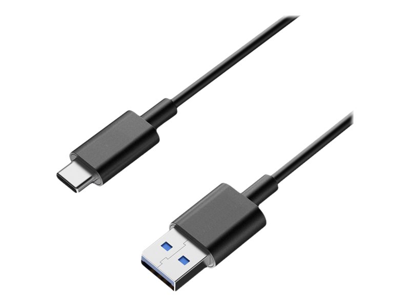 DLH - Câble USB - 24 pin USB-C (M) pour USB type A (M) - USB 3.2 Gen 1 - 3 A - 1 m - noir - DY-TU2701B - Câbles USB
