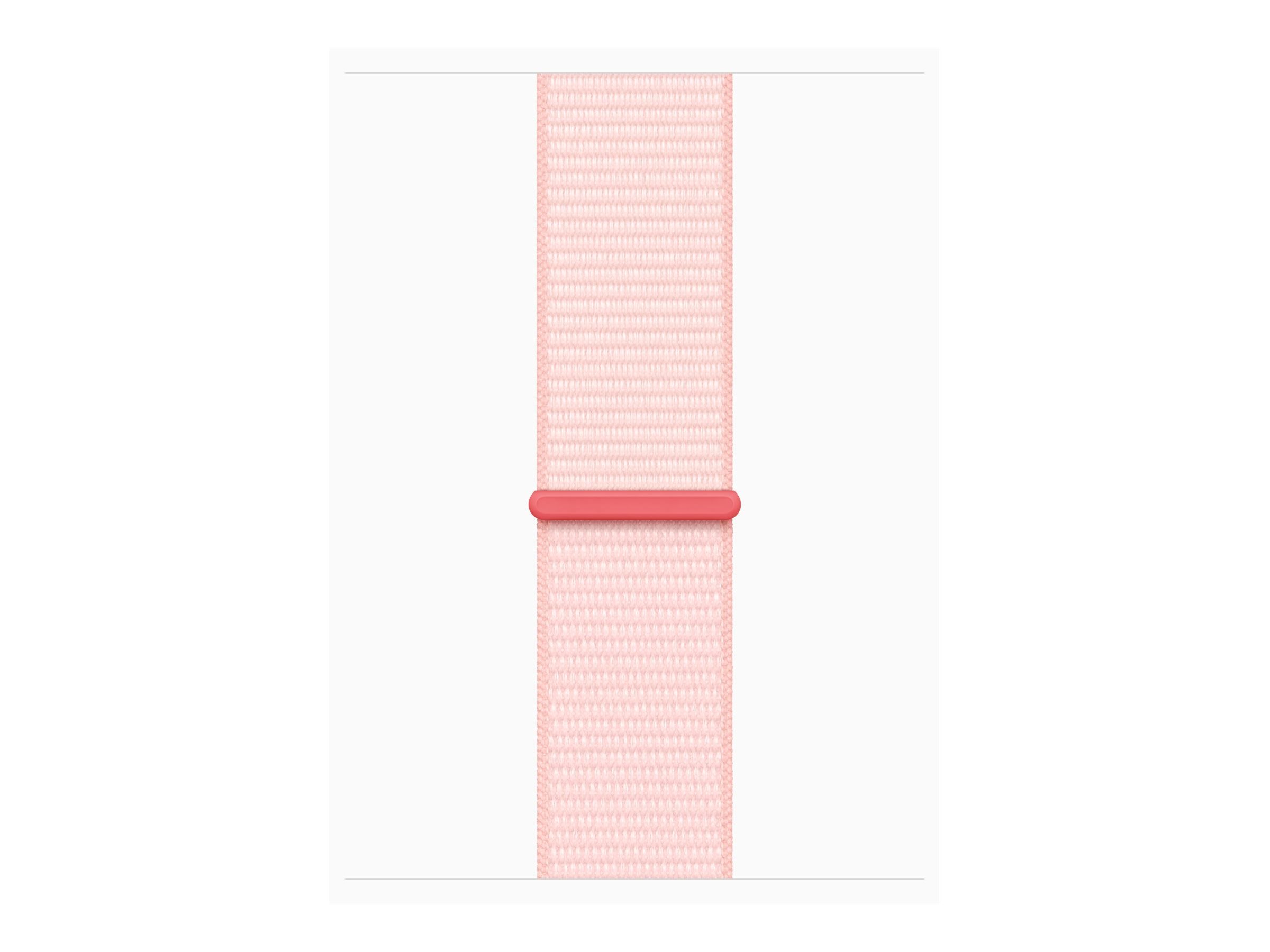 Apple Watch Series 9 (GPS) - 45 mm - aluminium rose - montre intelligente avec boucle sport - deux couches de matières textiles tissées - rose pâle - 64 Go - Wi-Fi, UWB, Bluetooth - 38.7 g - MR9J3QF/A - Montres intelligentes