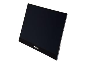 Verbatim PMT-17 - Écran LED - 17.3" - portable - écran tactile - 1920 x 1080 Full HD (1080p) - IPS - 1000:1 - HDMI, 2xUSB-C - haut-parleurs - 49593 - Écrans d'ordinateur