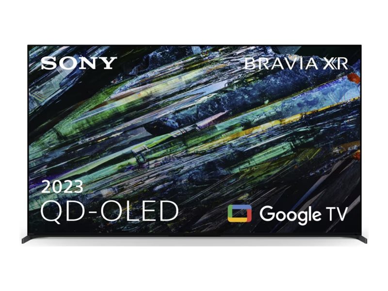 Sony Bravia Professional Displays FWD-65A95L - Classe de diagonale 65" (64.5" visualisable) - A95L Series TV OLED (QD-OLED) - signalisation numérique - Smart TV - Google TV - 4K UHD (2160p) 3840 x 2160 - HDR - cadre clignotant - noir - FWD-65A95L/UK - Écrans de signalisation numérique