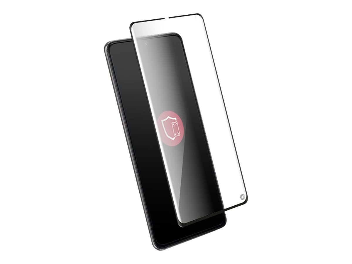 Force Glass - Protection d'écran pour téléphone portable - 2.5D - verre - couleur de cadre noir - pour Samsung Galaxy S21 5G - FGOGGS21ORIG - Accessoires pour téléphone portable