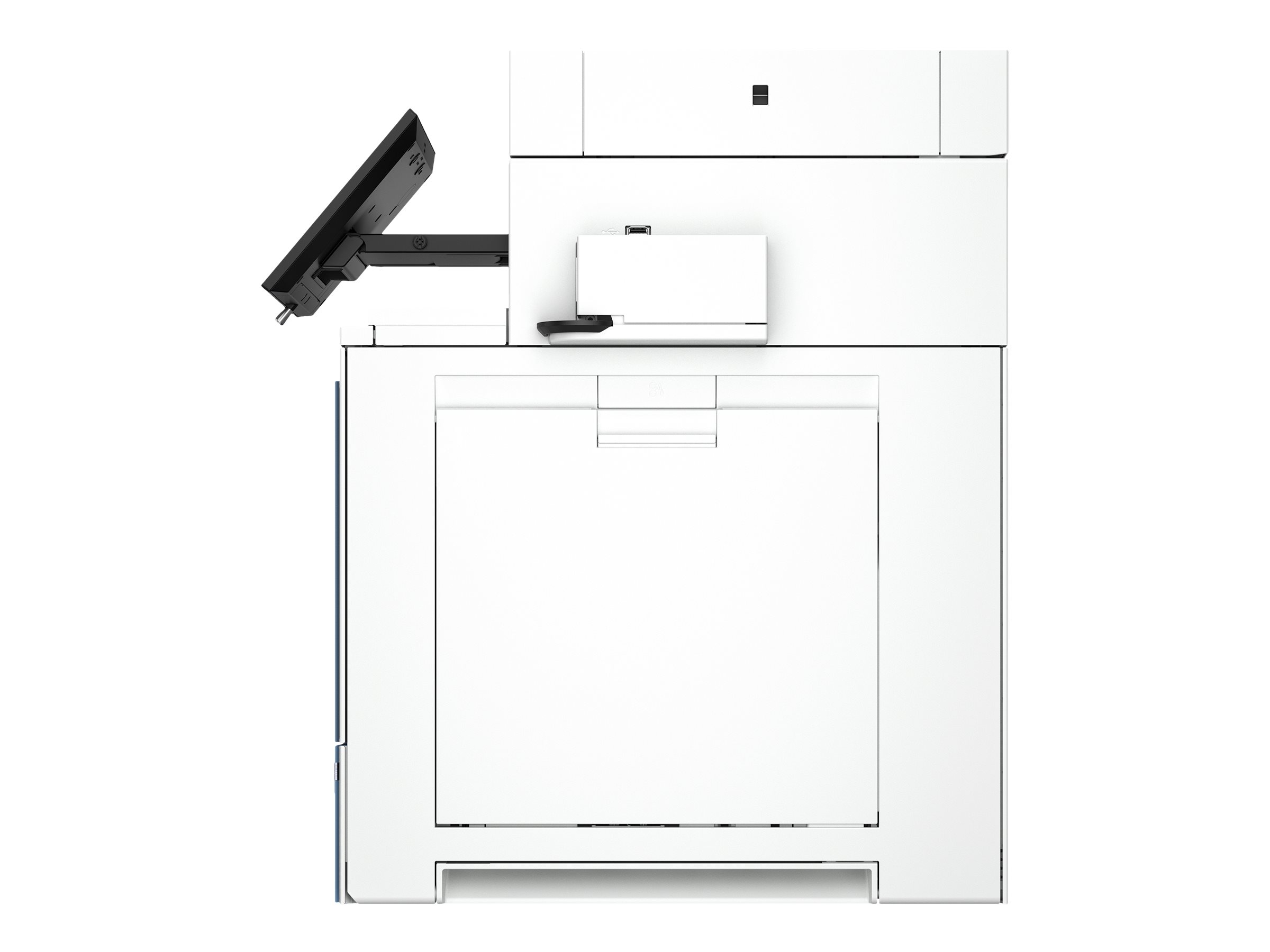 HP LaserJet Enterprise Flow MFP 5800zf - Imprimante multifonctions - couleur - laser - Legal (216 x 356 mm) (original) - A4/Legal (support) - jusqu'à 43 ppm (copie) - jusqu'à 43 ppm (impression) - 650 feuilles - 33.6 Kbits/s - Gigabit LAN, hôte USB 2.0, USB 3.0, hôte USB 3.0 - 58R10A#B19 - Imprimantes multifonctions