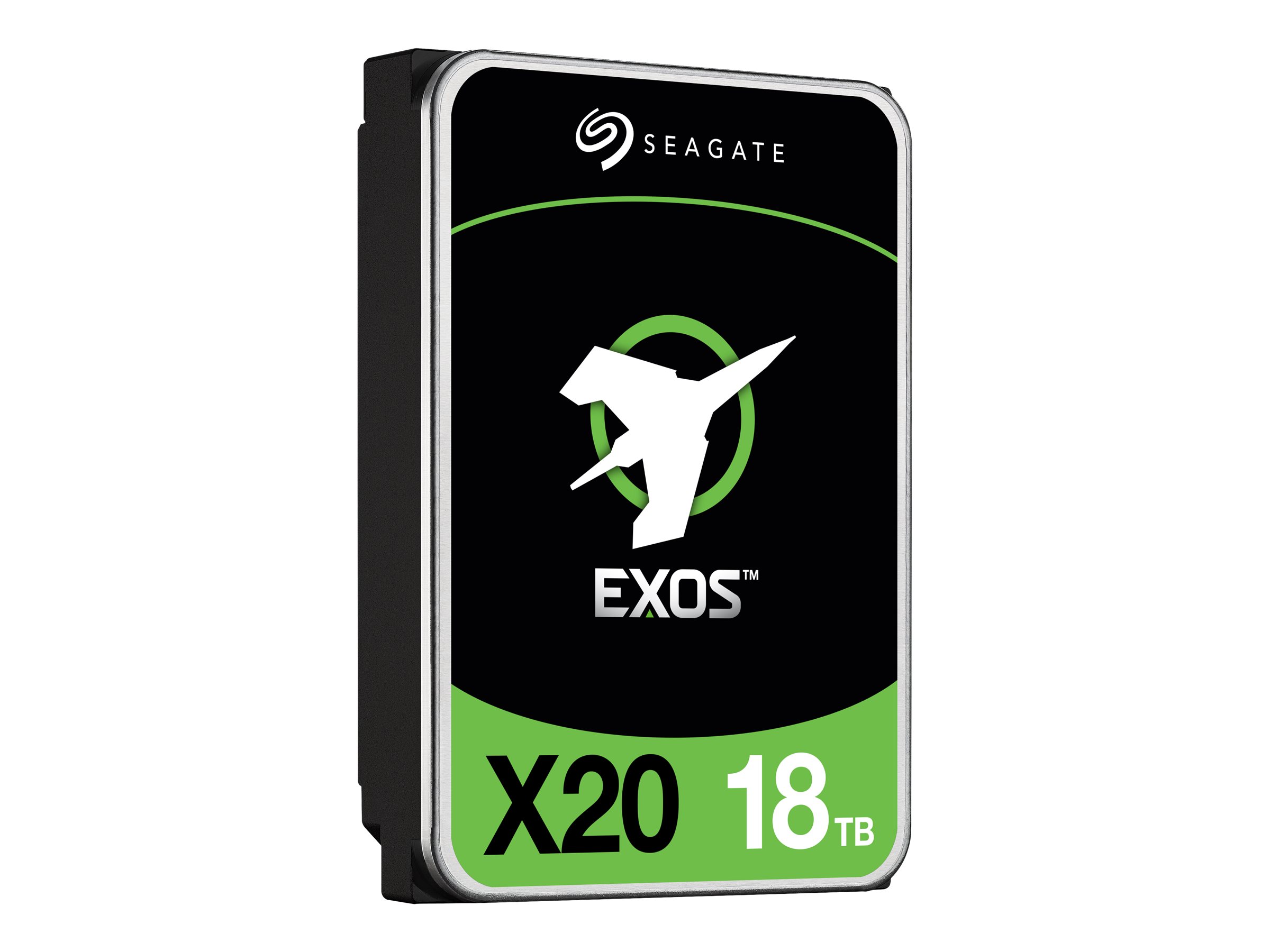 Seagate Exos X20 ST18000NM003D - Disque dur - 18 To - interne - SATA 6Gb/s - 7200 tours/min - mémoire tampon : 256 Mo - ST18000NM003D - Disques durs internes