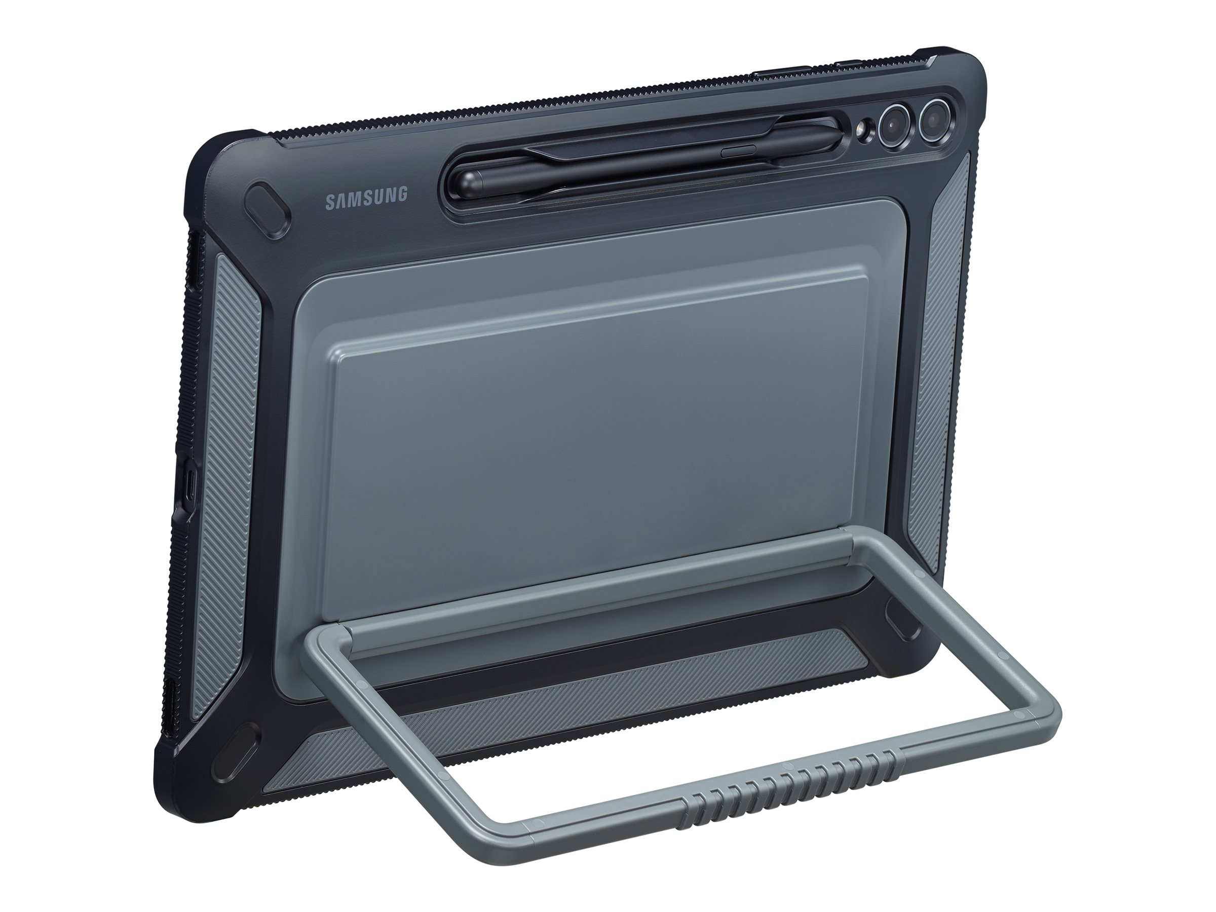 Samsung EF-RX810 - Coque de protection pour tablette - extérieur - titane - pour Galaxy Tab S9+ - EF-RX810CBEGWW - Accessoires pour ordinateur portable et tablette